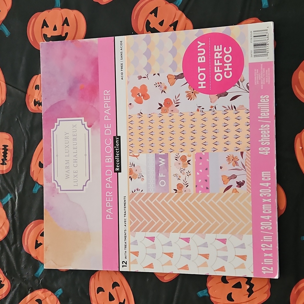 Recollections Warm Luxury Scrapbook Paper